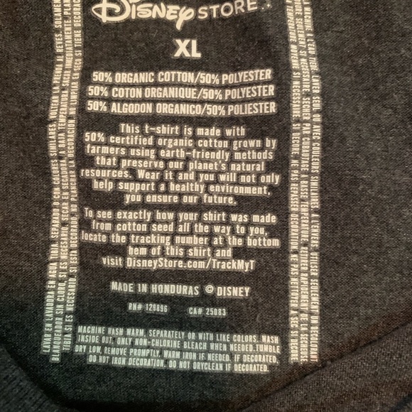 Vintage Mickey Mouse TShirt Mens XL Gray Disney Store Legend Charcoal - Picture 2 of 3